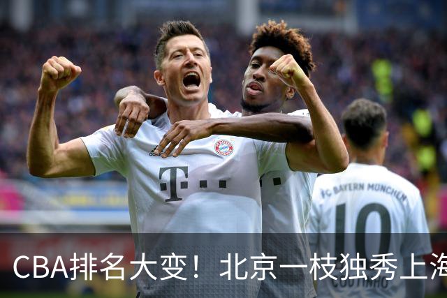 CBA排名大变！北京一枝独秀上海第3，辽宁第4广东第15，新疆连败宁波一胜难求